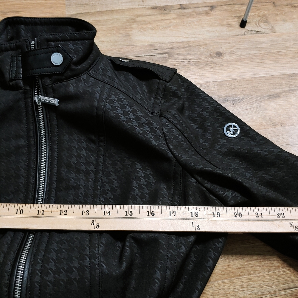 NWT Michael Kors Rider shell Jacket Black S - Picture 9 of 11